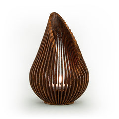 Glowbus Growdrop L kaarshouder Corten
