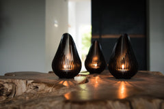 Glowbus Growdrop L kaarshouder Corten