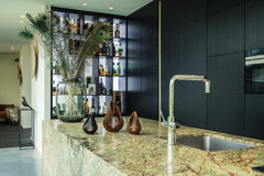 Glowbus Growdrop L kaarshouder Corten