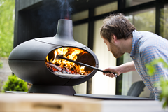 Morso Forno as schraper met blaaspijp