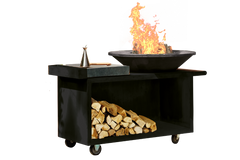 OFYR Island black 100 PRO donker grijs keramiek