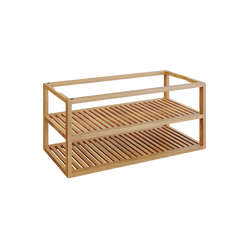 OFYR Storage insert PRO teak wood large
