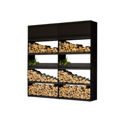 OFYR Wood storage black 200