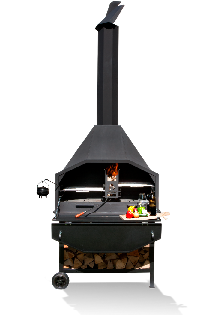 Vrijstaande braai