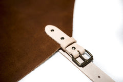 Braaifire - Braaischort bruin leder