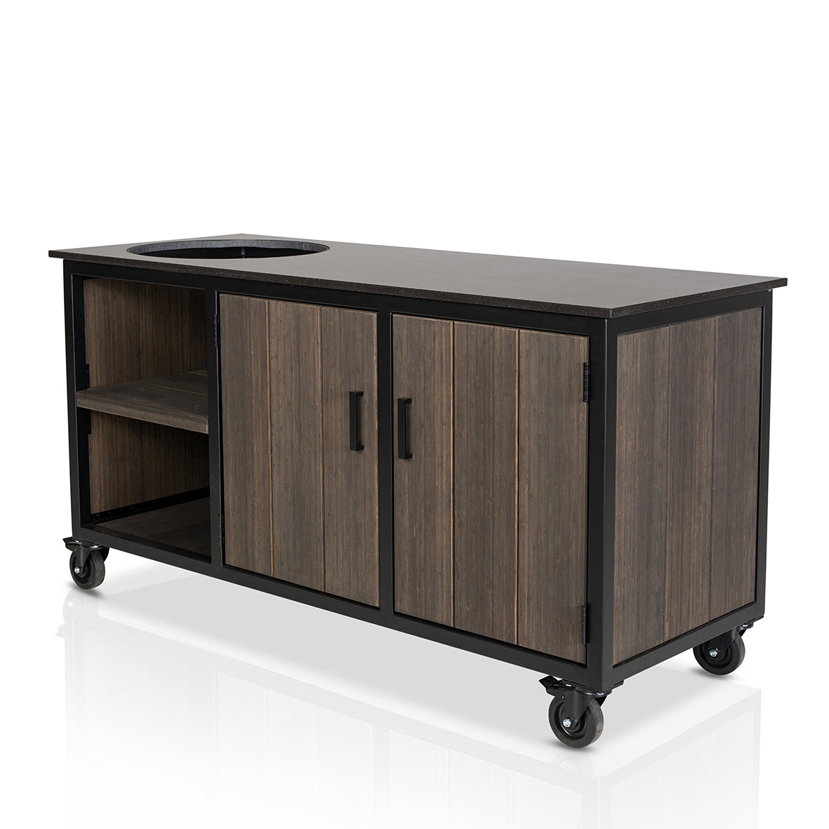 Fraaii Buitenkeuken Inferno Bamboo Graphite
