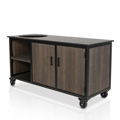 Fraaii Buitenkeuken Inferno Bamboo Graphite