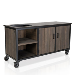 Fraaii Buitenkeuken Inferno Bamboo Graphite