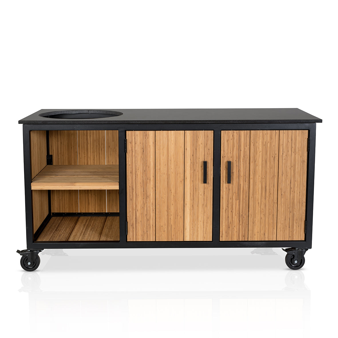 Fraaii Buitenkeuken Inferno Bamboo Natural