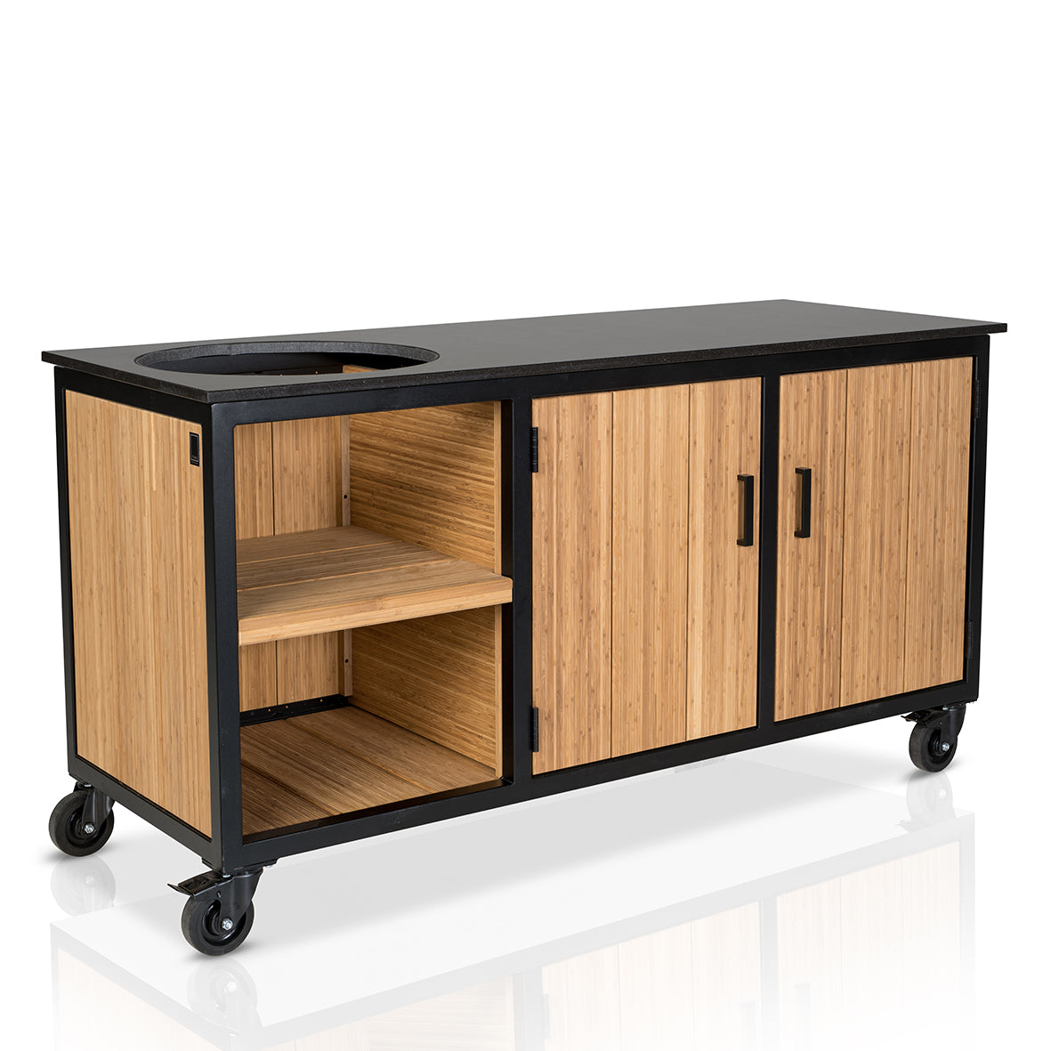 Fraaii Buitenkeuken Inferno Bamboo Natural