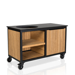 Fraaii Buitenkeuken Storage Bamboo Natural Rhombus