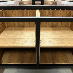 Fraaii Buitenkeuken Inferno Bamboo Teak Oil