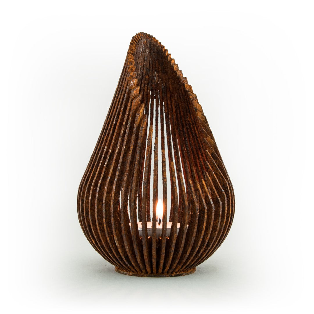 Glowbus Growdrop L kaarshouder Corten