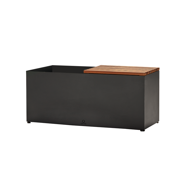 OFYR Herb garden bench black