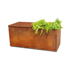 OFYR Herb garden bench corten