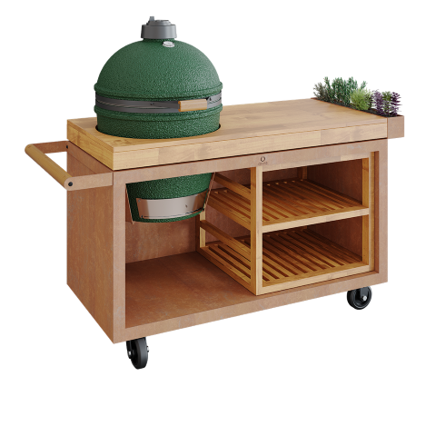 OFYR Storage insert PRO teak wood medium