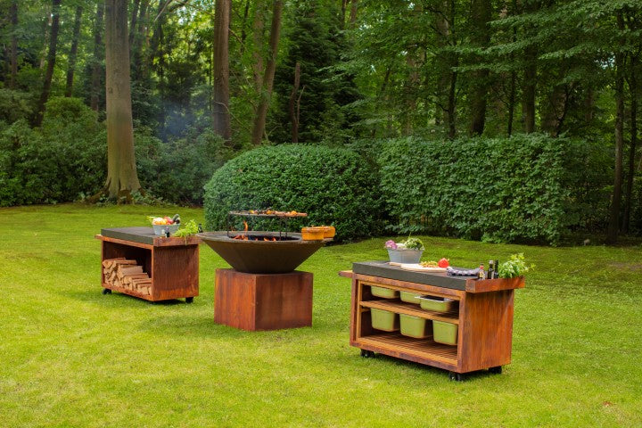 OFYR Storage insert PRO teak wood large