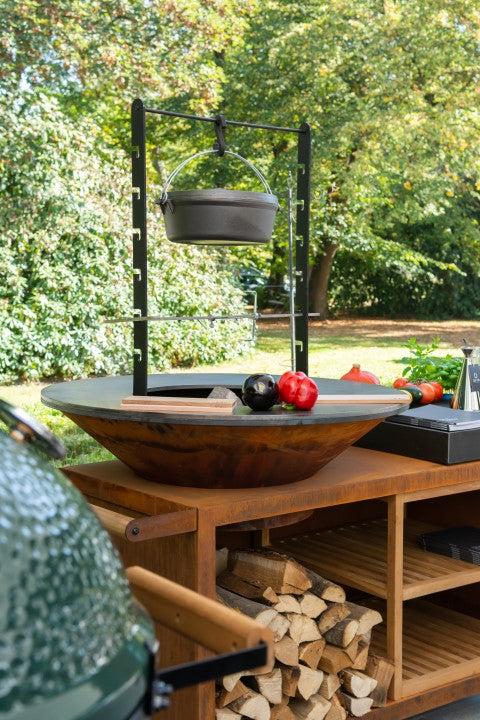 OFYR Storage insert PRO teak wood medium