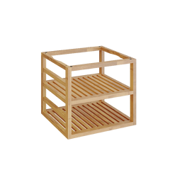 OFYR Storage insert PRO teak wood medium