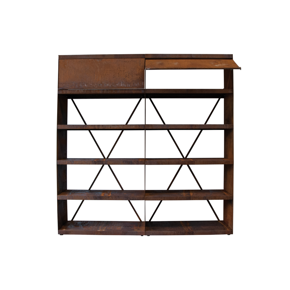 OFYR Wood storage corten 200