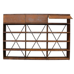 OFYR Wood storage corten 300