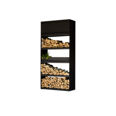 OFYR Wood storage black 100