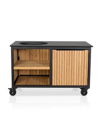 Fraaii Buitenkeuken Storage Bamboo Natural Rhombus
