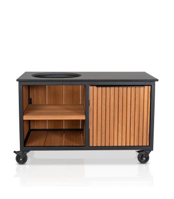 Fraaii Buitenkeuken Storage Teak Oil Rhombus