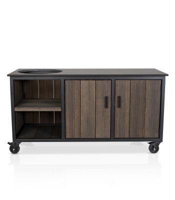 Fraaii Buitenkeuken Inferno Bamboo Graphite