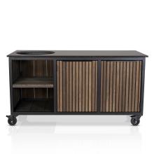 Fraaii Buitenkeuken Inferno Bamboo Graphite Rhombus