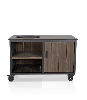 Fraaii Buitenkeuken Storage Bamboo Graphite