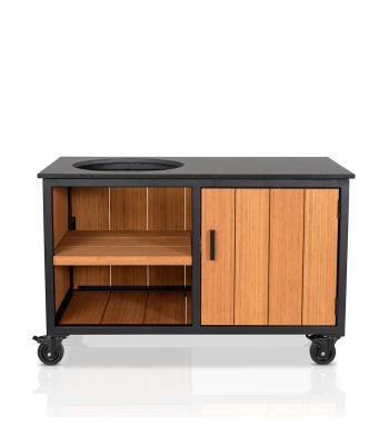 Fraaii Buitenkeuken Storage Bamboo Teak Oil