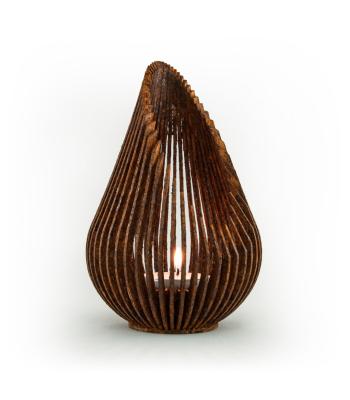 Glowbus Growdrop L kaarshouder Corten