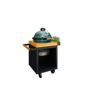 OFYR Kamado tafel black 65 PRO teak wood BGE