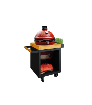 OFYR Kamado tafel black 65 PRO teak wood KJ