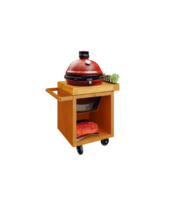 OFYR Kamado tafel corten 65 PRO teak wood KJ