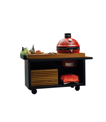 OFYR Kamado table black 135 PRO teak wood KJ