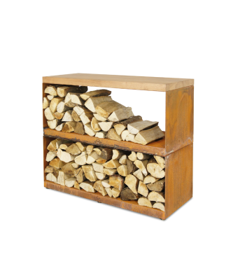 OFYR Wood storage corten dressoir