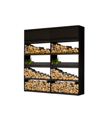 OFYR Wood storage black 200