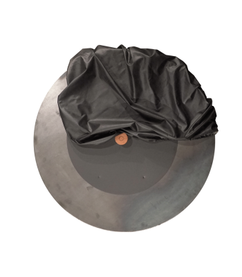 OFYR Doofdeksel en afdekhoes zwart set XL